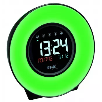 TFA Dostmann 60.2023.02 quartzwekker wit