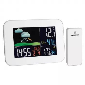 TFA Dostmann PRIMAVERA draadloos weerstation wit (35.1136.02)