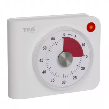 TFA Dostmann digitale keukentimer wit 38.2058.02