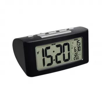 TFA Dostmann radiowecker 60.2532.01 zwart