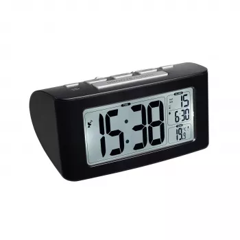 TFA Dostmann radiowecker 60.2532.01 zwart