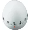 TFA DOSTMANN eierkeukentimer, mechanisch, wit, 60 minuten, belalarm, 60 x 74 mm 38.1002