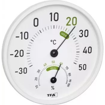 TFA Dostmann Digitale thermo-hygrometer Wit 45.2045.02