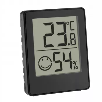 TFA Dostmann Digitale thermo-hygrometer Zwart (30.5039.01.03)