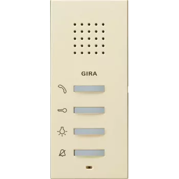 Gira Opbouw-woningstation 125001 AP System 55 crèmewit