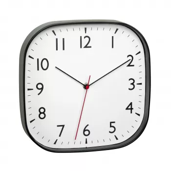 TFA Dostmann Wandklok zwart 60.3076.01