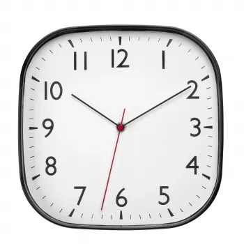 TFA Dostmann Wandklok zwart 60.3076.01