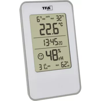 TFA Dostmann 30.5057.02 digitale thermo-hygrometer binnen wit
