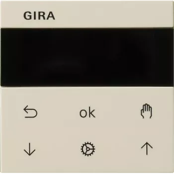 Gira System 3000 jaloezie- en tijdschakelklok display-opzet 536601