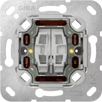 GIRA 384500 serie serieschakelaar-inzet, inbouw, 10 AX, 250 V, schroefklemmen