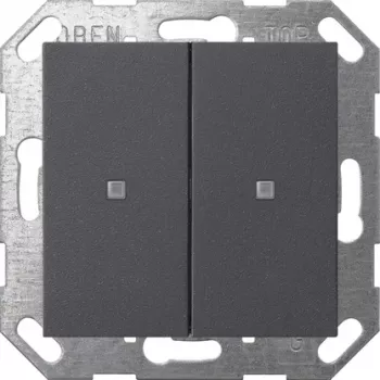 Gira KNX wip voor taster, 2-voudig, antraciet 517328