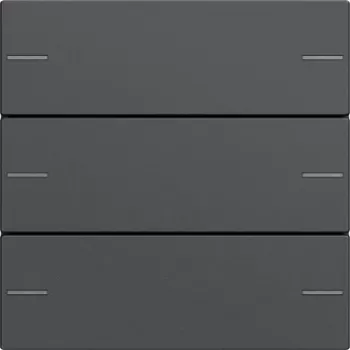 GIRA 575328 wippenset 3-voudig voor touch sensor 4, System 55, reinwit