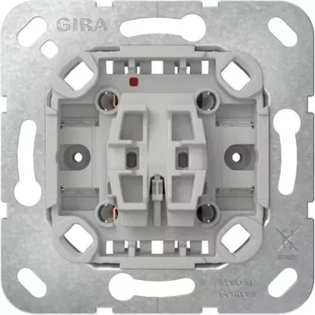 GIRA 387100 wipschakelaarinsatz, maakcontact, 1-polig, 10 A, inbouw