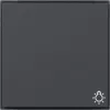 Gira TX44 wip met lichtsymbool en controle-LED, antraciet 328567