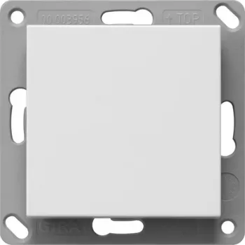 Gira draadloze wandtaster, batterijloos, 1-voudig, zuiverwit mat 242127