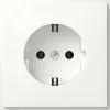 Gira 418866 TX_44 Schuko-stopcontact IP20, zuiverwit
