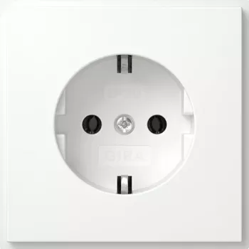 Gira 418866 TX_44 Schuko-stopcontact IP20, zuiverwit