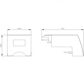 SIEMENS SIRIUS 3RV2917-5AA00 connector voor S00 vermogensschakelaar, veerklem, eenvoudige configuratie