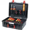 Wiha Basic Set L Electric 46-delige VDE-geïsoleerde gereedschapskoffer 47312