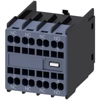 Siemens SIRIUS hulpcontactblok 1NO+3NC, frontmontage, schroefklemmen, 3RH2911-2HA13