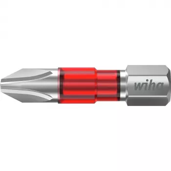 Wiha 7011TY Phillips PH2 x 29 mm schroevendraaierbits, 25-pack, 1/4 inch zeskant 42539