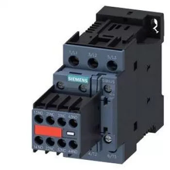 Siemens 3RT2026-1BB44-3MA0 contactor, 11 kW/400 V, 2NO+2NC, 24 V-spoel