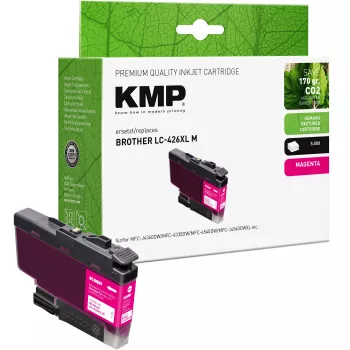 KMP gereviseerde magenta inktpatroon voor Brother LC426XLM (5000 pagina's) 1550,4006