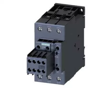 Siemens 3RT2038-1AD04 contactor, 37 kW/400 V, 2NO+2NC