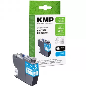 KMP 1538,4003 High Yield cyaan inktpatroon compatibel met Epson T0712