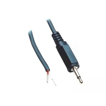 BKL Electronic 1101047 2,5 mm mono-jackstekker verbinder, 2-polig, soldeeraansluiting