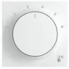 BUSCH-JAEGER centrale plaat rond met opdruk 1-6, studiowit, 2CKA001710A4207