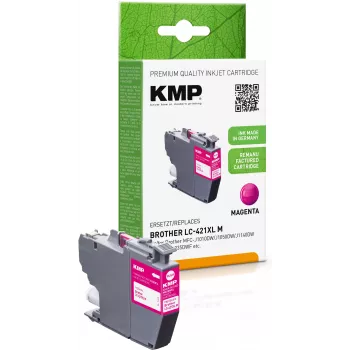 KMP gereviseerde magenta inktcartridge voor Brother MFC-J1010DW (LC421XLM, 500 pagina's, 7 ml) 1548,4006
