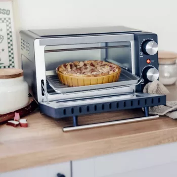 Steba KB M 9 mini-oven 9 L 800 W zwart/zilver 04.69.00