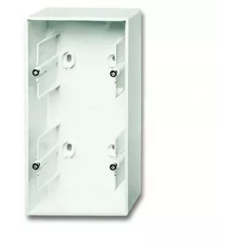 Busch-Jaeger opbouwbehuizing 1702-884 2-voudig (1799-0-0922) opbouwbehuizing, 2-voudig, studiowit
