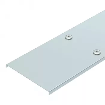 OBO Bettermann AZDMD 150 stalen deksel met draaisluiting voor AZ-klein kanaal 150 mm breed kanalisatiesysteem, 3000 mm lengte, thermisch verzinkt 6080860