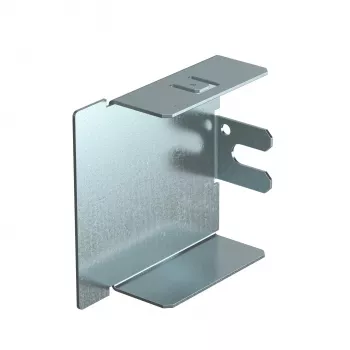 OBO Bettermann LKM afsluitstuk 60x60mm, staal, bandverzinkt, opklikbaar, links/rechts 6248284