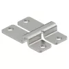 OBO BETTERMANN WB wand- en vloerbevestiger voor gaaskabelgoten, klink-/schroefmontage, 47x32x9 mm, elektrogalvanisch verzinkt staal (6017164)