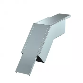 OBO BETTERMANN PLM-BF 45° dalende kabeldraagbocht 800x100mm thermisch verzinkt 7218106
