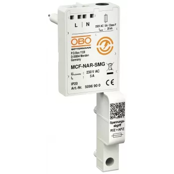 OBO Bettermann MCF-NAR-SMG spanningsaftakadapter voor MCF-NAR serie overspanningsafleiders 5096900