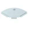 OBO Bettermann RBD 90 100 FS Afdekking voor 90°-bocht, 100 mm, bandverzinkt (6036900)