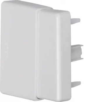 Hager LFF6006067035 afsluitstuk voor 60x60 mm kabelgoot, lichtgrijs