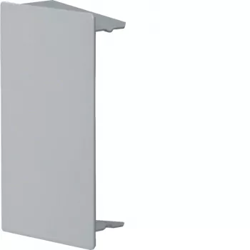 Hager eindstuk LFS601006VERZ van verzinkt staal voor 60x100mm kabelgoot