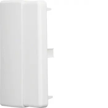 Hager LFE verstelbare eindkap ASA weerbestendig UV-stabiel voor 60x110mm kabelgoot, verkeerswit LFE6011069016