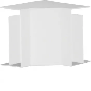 Hager binnenhoek halogeenvrij voor LF/FB kabelgoot 110x60mm zuiver wit LF6011049016