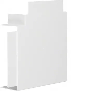 Hager LF-serie vlakke hoek 90° bocht voor 60x150 mm kabelgoot, zuiver wit LF6015059016
