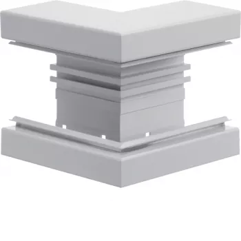 Hager BRA6513039016 buitenhoek-basisprofiel 68x130mm OT80mm verkeerswit aluminium