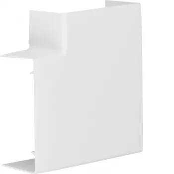Hager LFF4009059016 vlakke hoek 90x40mm wit