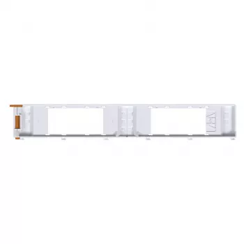 Hager BKGGT60 toesteldrager voor BKG/BKB borstweringgoot, 45 mm, 60 mm hoogte, verzinkt staal