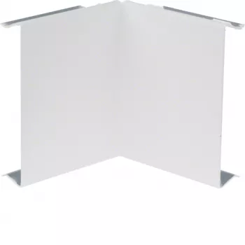 HAGER BRS0802I9016 binnenhoekafdekking, staalplaat, verkeerswit RAL 9016, voor 80x20 mm BR kanaal