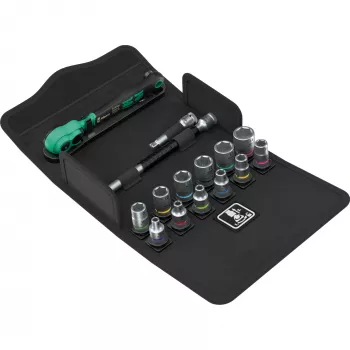 Wera 8100 SA 13 Zyklop Speed ratelkop 1/4 inch aandrijving, 152 mm, chroom-vanadium 05004022001
